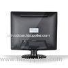 Black Tempered Glass TFT CCTV HD LCD Monitor 17 Inch High Resolution