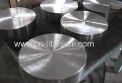 ASTM B348 industrial machined gr5 titanium disc dia: 2200 THK : 120mm polished bright surface MTC 10204 3.1