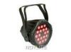 60HZ 18 x 9w RGB water resistant LED par can lights For Show Lighting