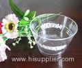 Transparent Plastic Disposable Ice Cream Cups 150ml 5oz 5.3cm
