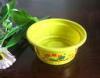 Yellow Yogurt Disposable Plastic Cups For Party 120ml 4.0cm 4oz PP