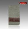 Shockproof Wallet Cell Phone Cases Pu Leather Eco-Friendly For iPhone 5