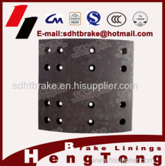 truck part brake shoe lining for volvo Scanica Howo BPW SAF