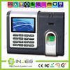 Biometric Fingerprint Time Controller with Ethernet RS232 485 USB port and 3inch Color Display