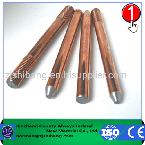 Copper Weld Steel Ground Rod
