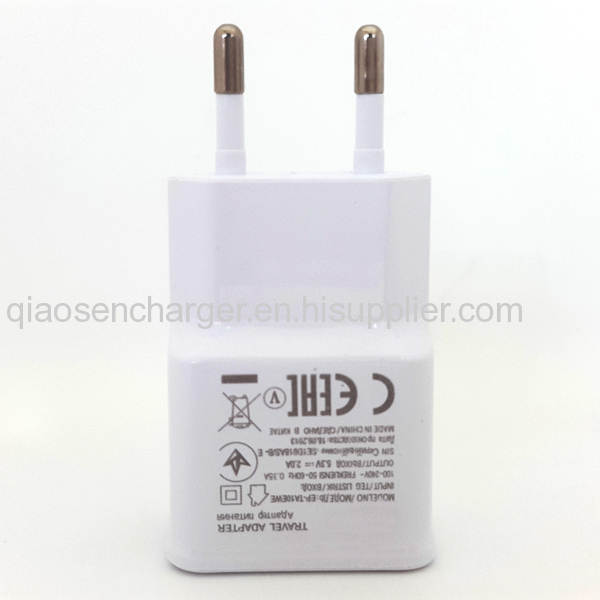 Promotional charger high speed 5v-1a USB charger For Samsung note 3/s5