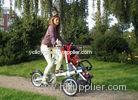 Durable Comfortable Bicycle Baby Carriers , Kids Bicycle Stroller Combo