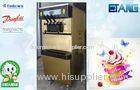 Twin Twist Flavor Floor Standing Frozen Yogurt Machines , Lockable System