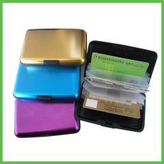 Metal Aluminum Card Holder