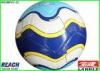 Custom Printed 12 Panel Soccer Ball Colorful Footballs Size 5 , 22cm Diameter