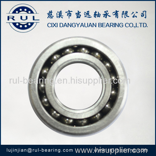 Stainless steel angular contact ball bearing