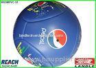Commercial Blue Pepsi Soccer Ball / Promotional 6 Panel Football