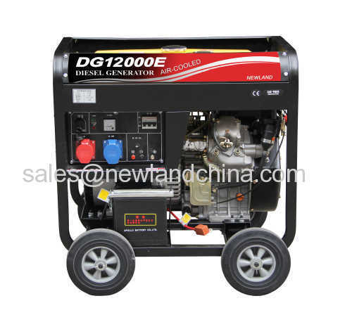 8.5KW Air cooled diesel generator electric start