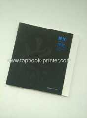 Impression for New Area gold foil stamped cover hardcase book printing on demands