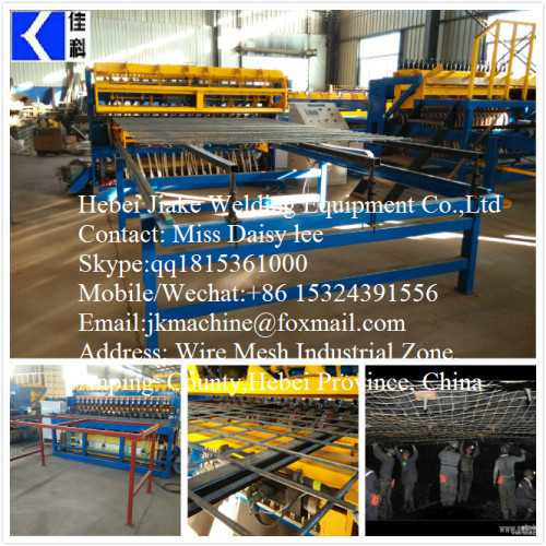 3-8mm 2.5m width Panel Mesh Weld Machines for Deformed Ribbed Steel Wire Mesh 