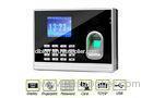 2.8inch Ethernet Biometric Fingerprint Time Clock Scratch-proof For Entry Control