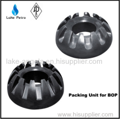 Spherical packing element for annular BOP