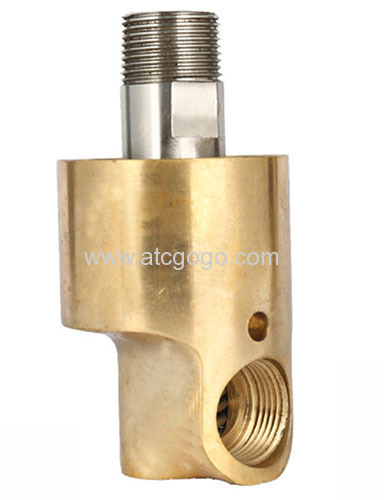 High spend water rotary joint union 100 degree high temperature connector