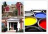 Multi color Super Adhesion Flexible Emulsion Exterior Gloss Paint For School