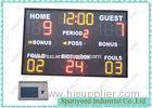Wireless RF Console College Sports Scoreboard For Basketball , Gymnasium Scoreboard