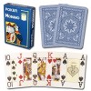 Modiano Italian Poker Game Playing Cards - dark blue Poker 4 Jumbo Index Single Card Deck - 100% Plastic |gamble cheat