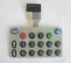 Waterproof Tactile Membrane Switch Embrossed Button Matrix Membrane Keypad