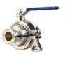 Sanitary Pneumatic Stainless Steel Ball Valve High Temperature DN15 - DN50 3/4