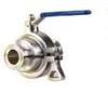 Sanitary Pneumatic Stainless Steel Ball Valve High Temperature DN15 - DN50 3/4&quot; - 2&quot;