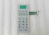 OEM Tactile Keys Control Panel Membrane Switch Keypads , LED Keypad Overlay