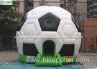 Football Kids Inflatable Bouncy Castle Amusement park With EN14960 Standard For Rent