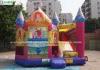 The Princess Inflatable Bounce Houses Combo Game Made Of Lead Free PVC Tarpaulin