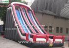 Double Lane Giant Commercial Inflatable Slides , 18 OZ PVC Tarpaulin
