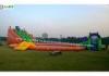 Giant Inflatable Water Park N Water Slide With Big Inflatable Pool For Adults