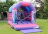 OEM ODM Purple Kids Frozen Bouncy Castle Made Of 0.55MM PVC Tarpaulin