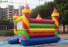 Colorful Birthday Party Inflatable Jumping Castles in Candy Shape , Red / Green / Yellow / Blue