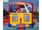 Outdoor Spiderman Module Inflatable Bounce Houses For Birthday Party