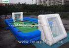 Outdoor Human Foosball Inflatable Games For Football Activities