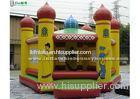Ballroom Jump Inflatable Bouncer Castle with 18 OZ PVC Tarpaulin in Yellow