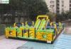 Outdoor Giant inflatable Playground With Big Slides For Kids And Adults