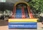 Outdoor Inflatable Dry Slide For Kids , Inflatable Pool Slides for Water Park