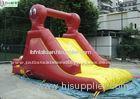 Red / Yellow Indoor Kids Octopus Inflatable Slide Made Of 610g/m2 PVC Tarpaulin
