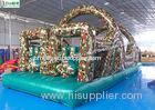Army Style Commercial Inflatable Obstacle Course For Outdoor Use