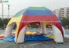 Rainbow Promotional Air Inflatable Tent Made Of PVC Tarpaulin For Outdoor Use