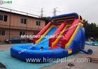 EN14960 Approvals Kids Commercial Inflatable Water Slides with Pool for Outdoor Use