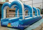 Commercial Inflatable Slip And Slide With Pool Made Of 18 OZ PVC Tarpaulin