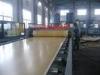 Waterpoof PVC Crust Foam Board Extrusion Line , WPC Plate Machine