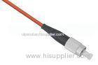 3.0mm Fiber Optic Patch Cords FC MM For Videos , Less Than 0.3dB IL