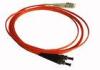 ST-ST DX Optical Fiber Patch Cable OM3 50 / 125m for Local Area Network