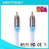 RCA to RCA Audio Video Cables PVC Jacket Male to Male Oxygen free Copper Conductor