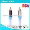 RCA to RCA Audio Video Cables PVC Jacket Male to Male Oxygen free Copper Conductor